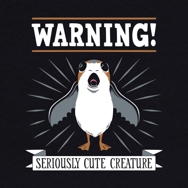 Warning - Seriously Cute Creature by DoodleDojo